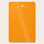 Fun halloween cartoon doodle art pattern Cutting Board Gallery Image 1