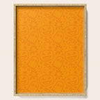 Fun halloween cartoon doodle art pattern Serving Tray Gallery Image 1