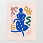 Henri Matisse Art Print 'Blue Nude' - Abstract Female Figure Cut Outs Artwork Poster Gallery Image 4