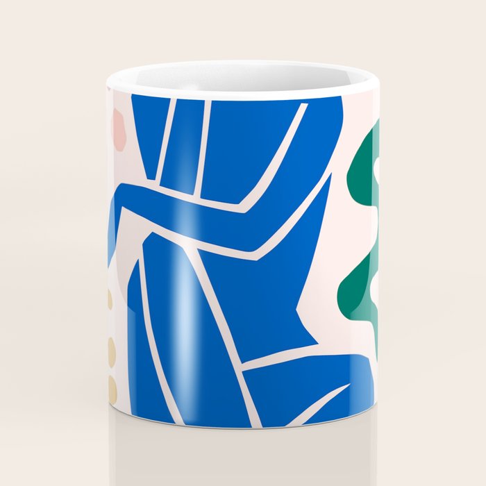 Henri Matisse Art Print 'Blue Nude' - Abstract Female Figure Cut Outs Artwork Coffee Mug Gallery Image 4