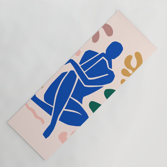 Henri Matisse Art Print 'Blue Nude' - Abstract Female Figure Cut Outs Artwork Yoga Mat Gallery Image 1