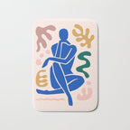 Henri Matisse Art Print 'Blue Nude' - Abstract Female Figure Cut Outs Artwork Bath Mat Gallery Image 1