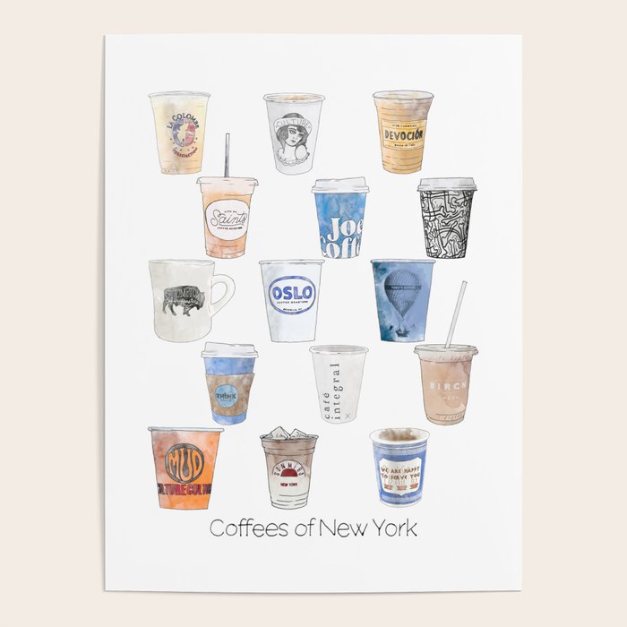 Coffees of New York Poster Gallery Image 4