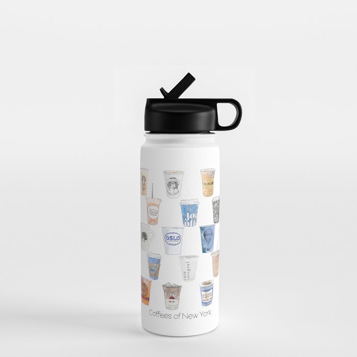 Coffees of New York Water Bottle Gallery Image 1
