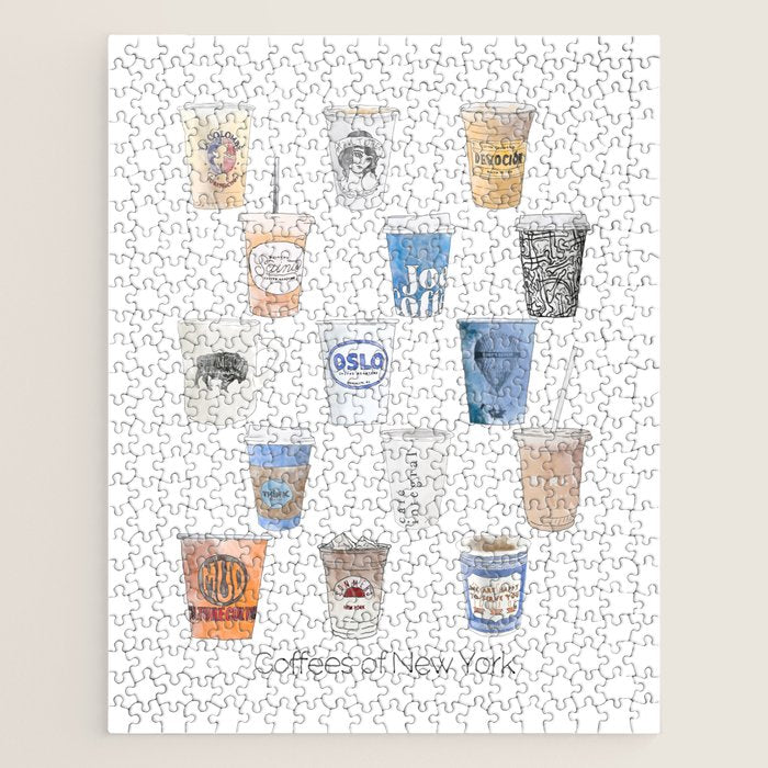 Coffees of New York Jigsaw Puzzle Gallery Image 1