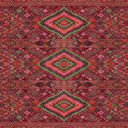 Vibrant Moroccan Kilim Pattern Coffee Mug Gallery Image 2
