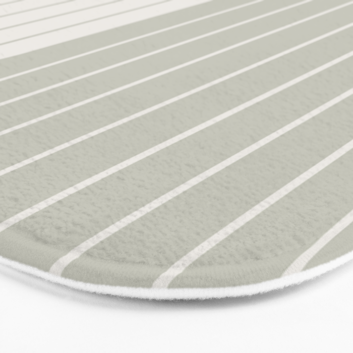 Two Tone Line Curvature LXIII Bath Mat Gallery Image 3