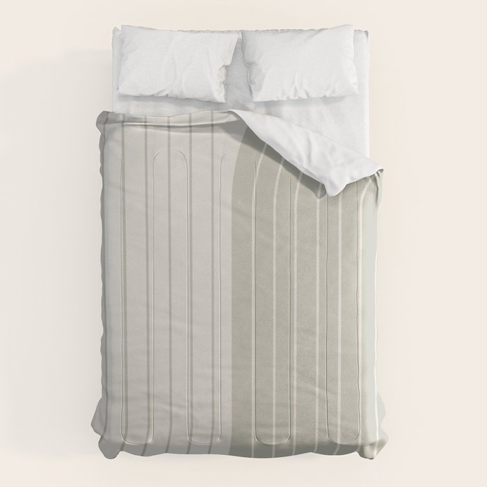 Two Tone Line Curvature LXIII Comforter Gallery Image 6
