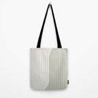 Two Tone Line Curvature LXIII Tote Bag Gallery Image 2