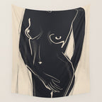 Abstract Art Nude 5 Wall Tapestry Gallery Image 4
