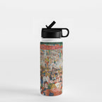 Christ's Entry into Brussels by James Ensor, 1889 Water Bottle Gallery Image 1