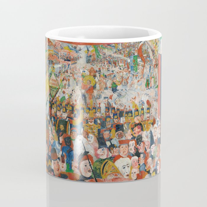 Christ's Entry into Brussels by James Ensor, 1889 Coffee Mug Gallery Image 4