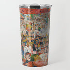 Christ's Entry into Brussels by James Ensor, 1889 Travel Mug Gallery Image 1