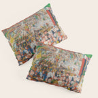 Christ's Entry into Brussels by James Ensor, 1889 Pillow Sham Gallery Image 3