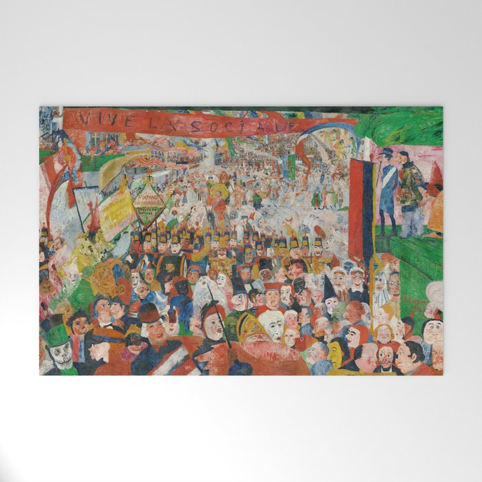 Christ's Entry into Brussels by James Ensor, 1889 Welcome Mat Gallery Image 1