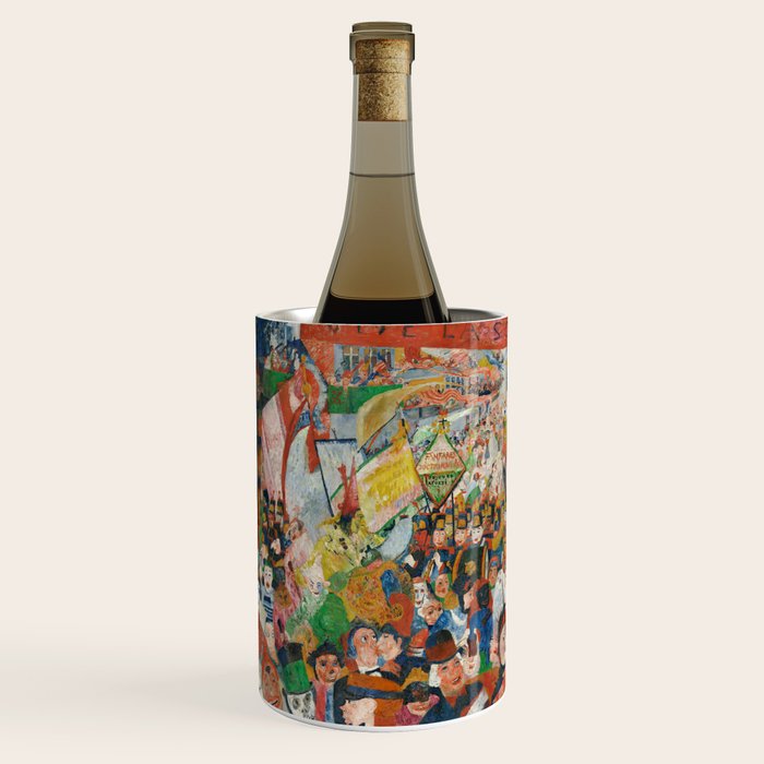 Christ's Entry into Brussels by James Ensor, 1889 Wine Chiller Gallery Image 2