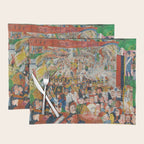 Christ's Entry into Brussels by James Ensor, 1889 Placemat Gallery Image 1
