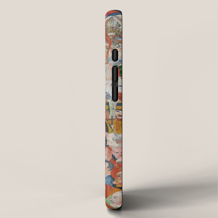 Christ's Entry into Brussels by James Ensor, 1889 iPhone Case Gallery Image 2