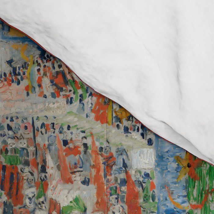 Christ's Entry into Brussels by James Ensor, 1889 Comforter Gallery Image 4