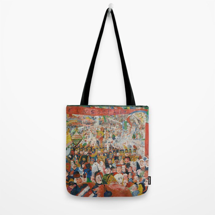 Christ's Entry into Brussels by James Ensor, 1889 Tote Bag Gallery Image 2