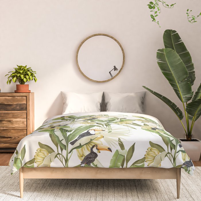 Toucans in Banana Plantation N Comforter Gallery Image 3