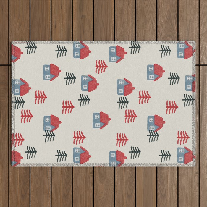Christmas Eve Outdoor Rug Gallery Image 1