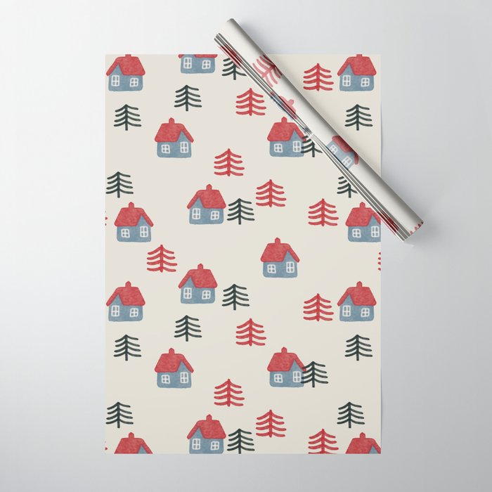 Christmas Eve Wrapping Paper Gallery Image 1