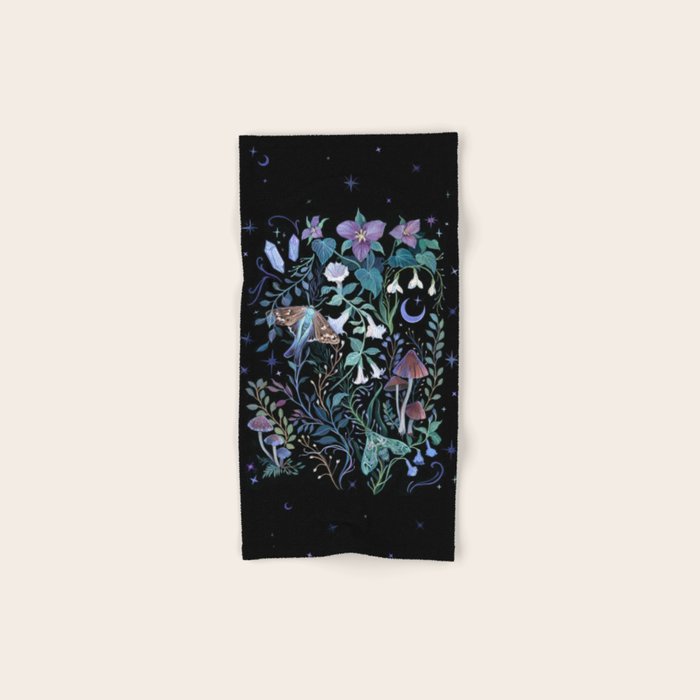 Night Garden Bath Towel Gallery Image 1