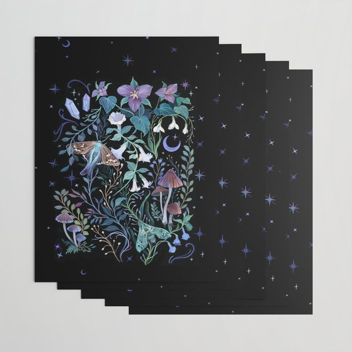 Night Garden Wrapping Paper Gallery Image 3