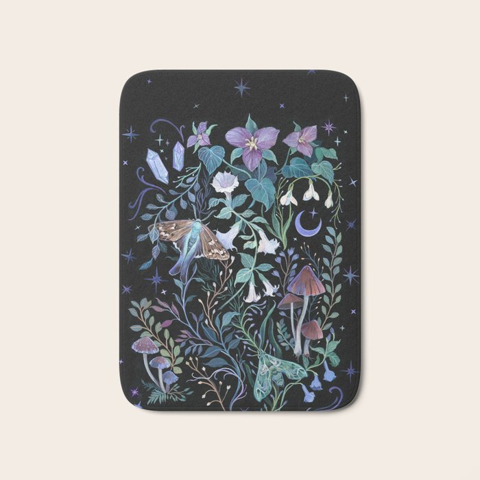Night Garden Bath Mat Gallery Image 1