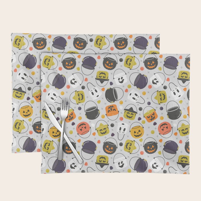 Halloween Candy Buckets Placemat Gallery Image 1