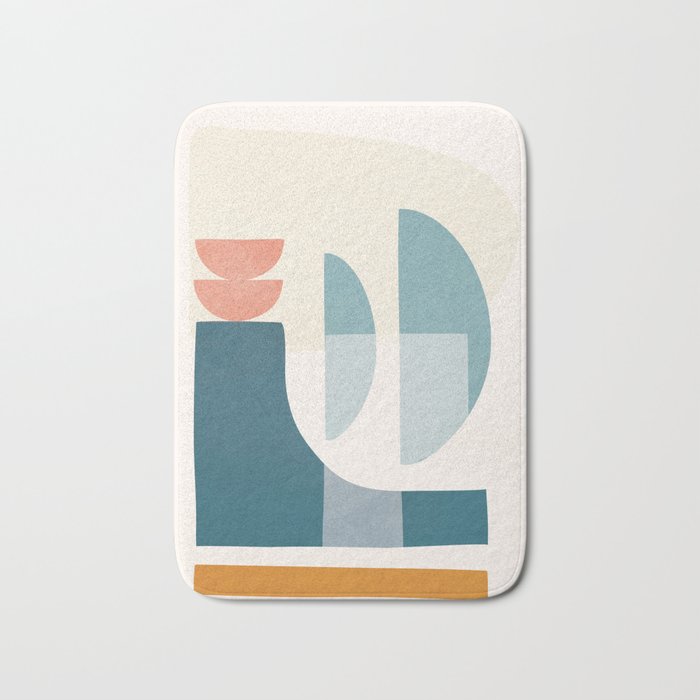 Playful Geometry 02 Bath Mat Gallery Image 1