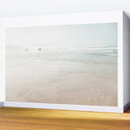 At The Beach (six) - minimal beach series - ocean sea photography by Ingrid Beddoes Wall Mural Gallery Image 2
