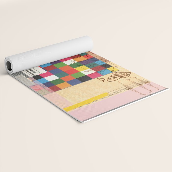 daydream spring color Yoga Mat Gallery Image 2