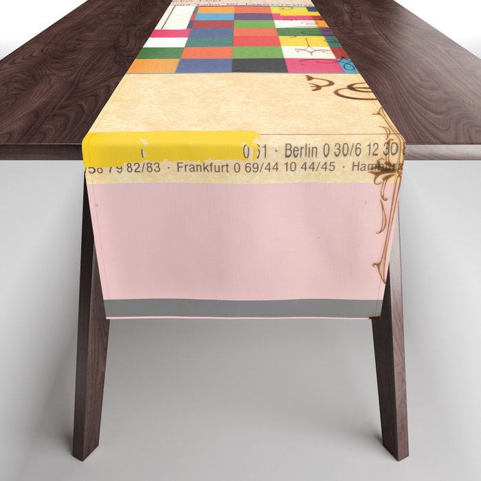 daydream spring color Table Runner Gallery Image 1