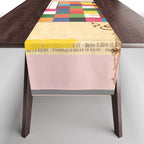 daydream spring color Table Runner Gallery Image 1