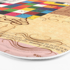 daydream spring color Bath Mat Gallery Image 3