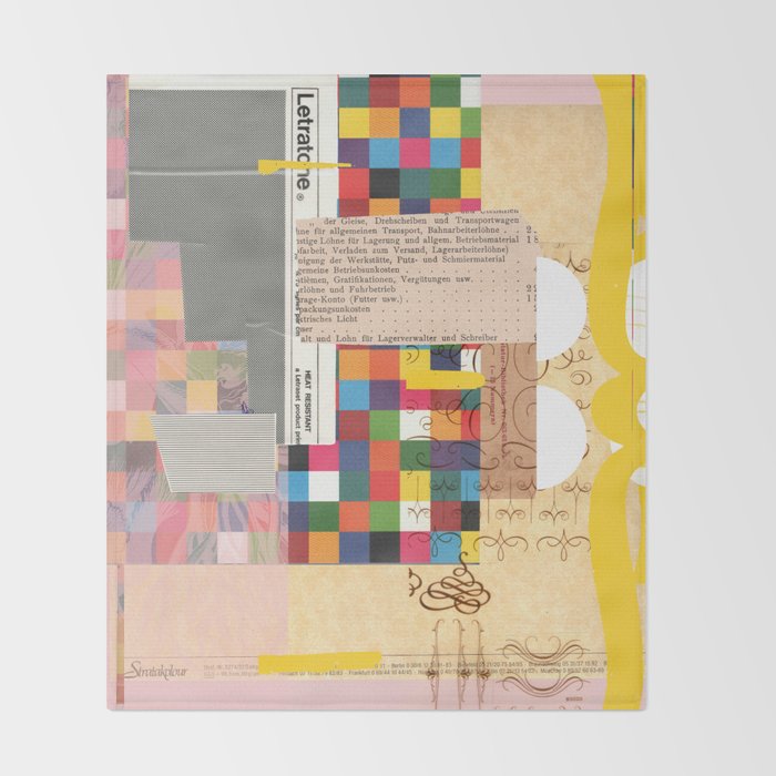 daydream spring color Throw Blanket Gallery Image 2