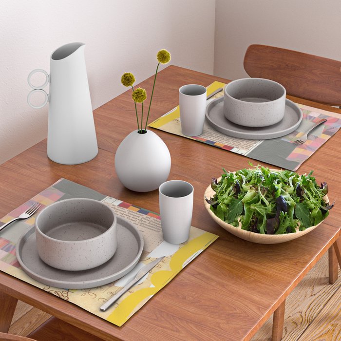 daydream spring color Placemat Gallery Image 2