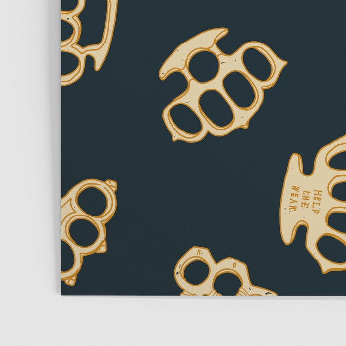 Brass Knuckles With Good Thoughts Poster Gallery Image 3
