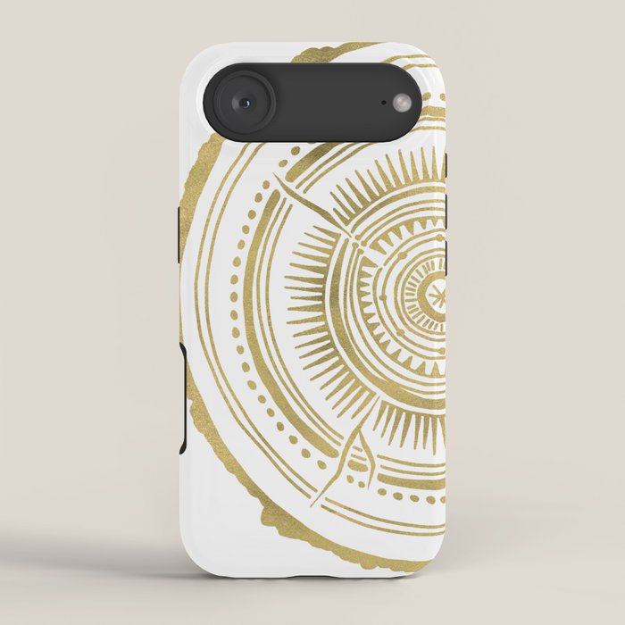 Quaking Aspen - Gold Tree Rings iPhone Case Gallery Image 2
