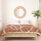 Abstract Line Art Cat 7 Duvet Cover Gallery Image 3