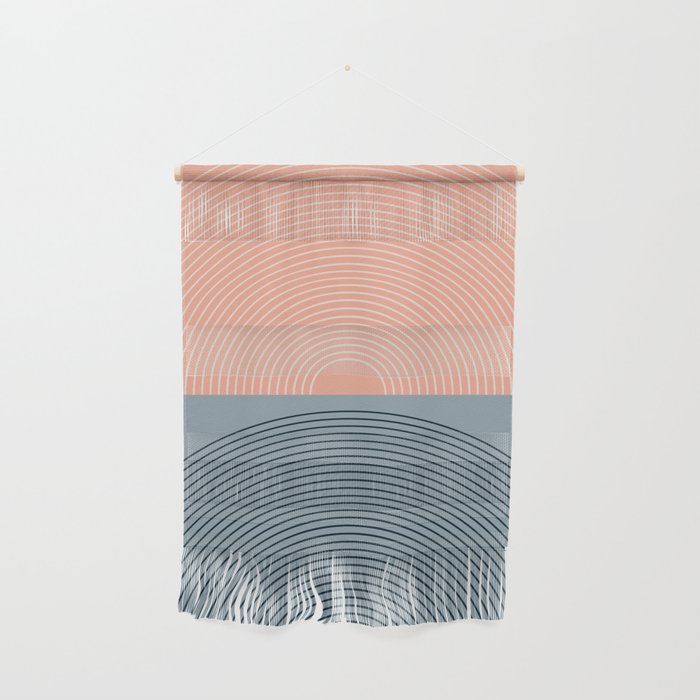 Minimal Rainbow Color Block VII Wall Hanging Gallery Image 1