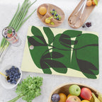 Abstract botanical-green shape  Cutting Board Gallery Image 2