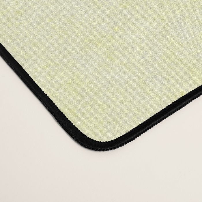 Abstract botanical-green shape  Desk Mat Gallery Image 4