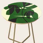Abstract botanical-green shape  Side Table Gallery Image 2