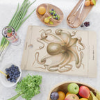 Octopus from "Mollusques Méditeranéens" by Jean Baptiste Vérany, 1851 Cutting Board Gallery Image 2
