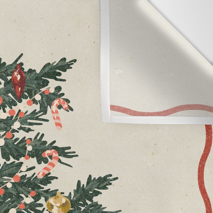 Christmas tree Wall Tapestry Gallery Image 3