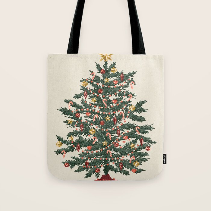 Christmas tree Tote Bag Gallery Image 1