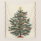 Christmas tree Wall Tapestry Gallery Image 4